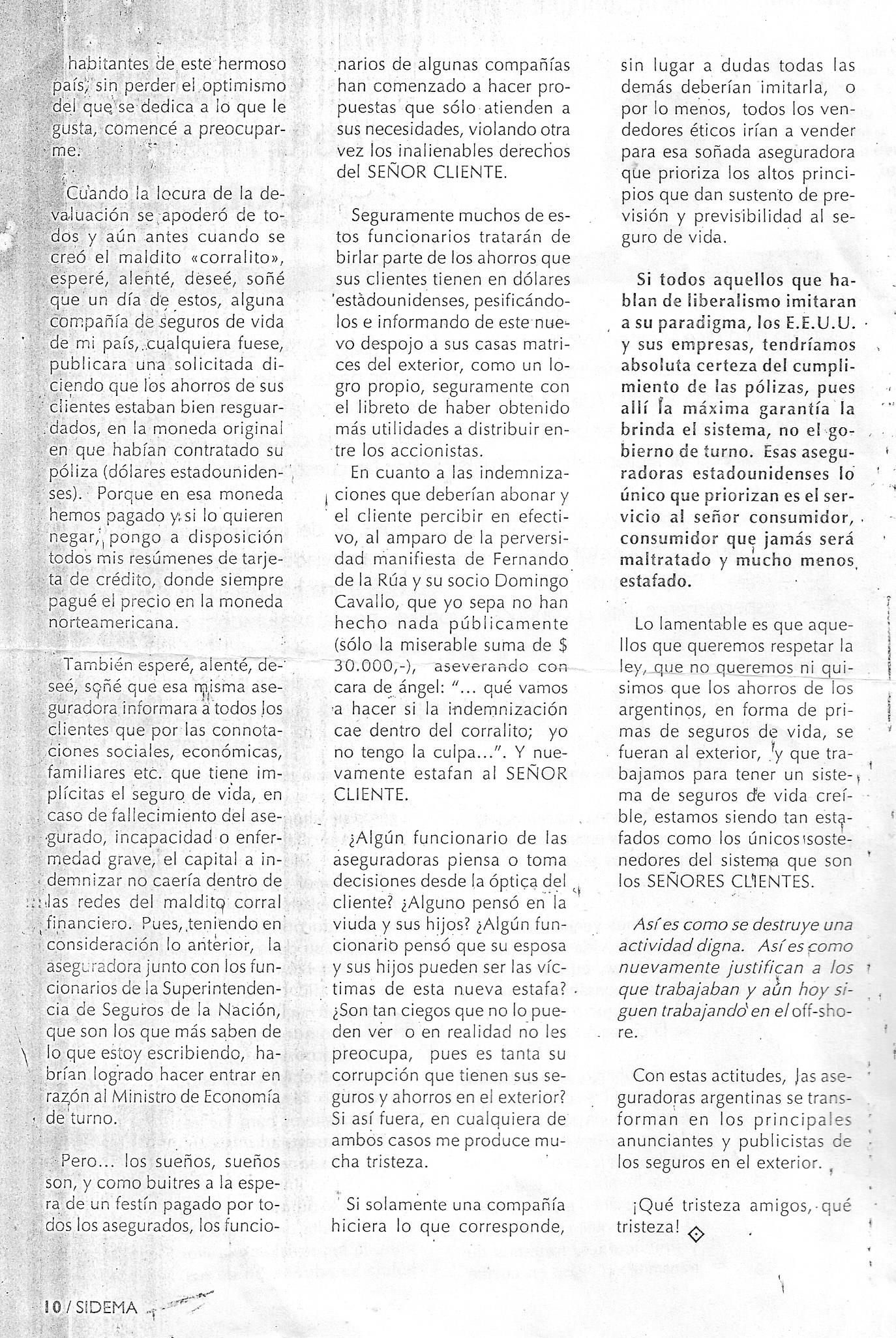 CARTA DE UN LEON 2 08ENE2002